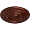 Ekena Millwork Artis Ceiling Medallion (Fits Canopies up to 6 7/8"), 15 3/4"OD x 1 3/8"P, Antique Copper CM15ARACS - alternate 2